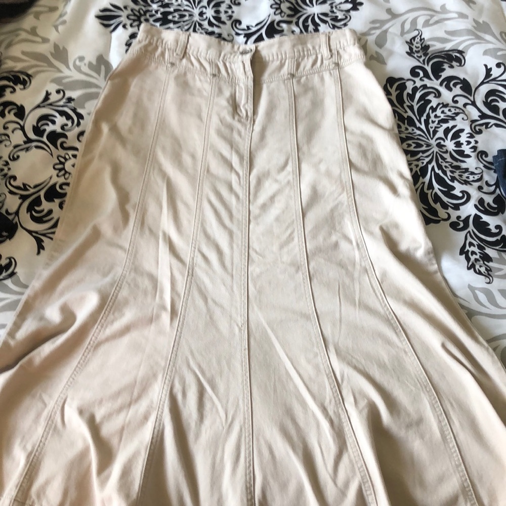 Nathalie B khaki skirt size 10